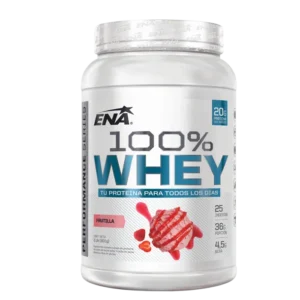 ENA 100% WHEY  FRUTILLA  953GR TARRO
