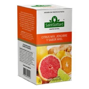 SAINT GOTTARD TE CITRUS MIX JENGIBRE MIEL 20 SAQ