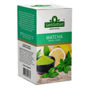 SAINT GOTTARD TE MATCHA MENTA Y LIMON 20 SAQ