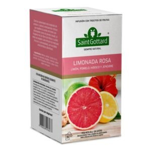 SAINT GOTTARD TE LIMONADA ROSA 20 SAQ