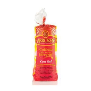 ARROZEN GALLETAS DE ARROZ INTEGRAL CON SAL X 100G