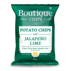 BOUTIQUE CHIPS DE PAPAS JALAPE?O LIMA 65G