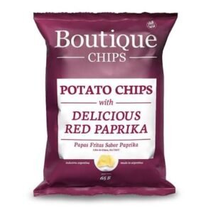 BOUTIQUE CHIPS DE PAPAS PAPRIKA 65G