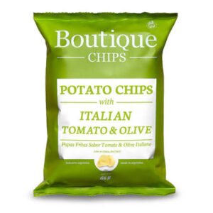 BOUTIQUE CHIPS DE PAPAS TOMATE Y OLIVA ITALIANO 65G