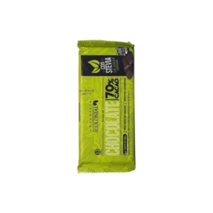 COLONIAL CHOCOLATE S/TACC 70% C/STEVIA X 100G