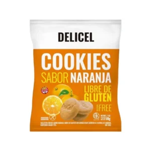 DELICEL COOKIES NARANJA S/TACC X 150 G