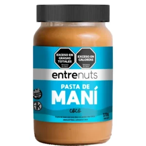 ENTRE NUTS PASTA DE MANI COCO X 380 G