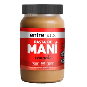 ENTRE NUTS PASTA DE MANI CROCANTE X 380 G