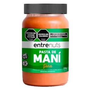 ENTRE NUTS PASTA DE MANI C/STEVIA X 380 G