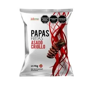 JULICROC PAPAS FRITAS ASADO CRIOLLO S/TACC X 70 G