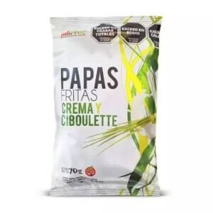 JULICROC PAPAS FRITAS CREMA Y CIBOULETTE S/TACC X 70 G