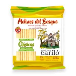 MOLINOS DEL BOSQUE TOSTADAS DE ARROZ ORIGINAL X 150G