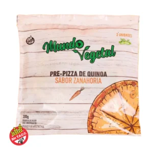 MUNDO VEGETAL PREPIZZA VEGANA S/TACC ZANAHORIA X 2 U