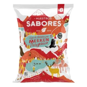 NUESTROS SABORES CHIPS BATATAS MERKEN PATAGONICO #8