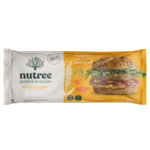 NUTREE BURGER QUINOA BATATA CURRY 4UN